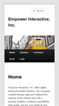 Mobile Screenshot of empower-interactive.com
